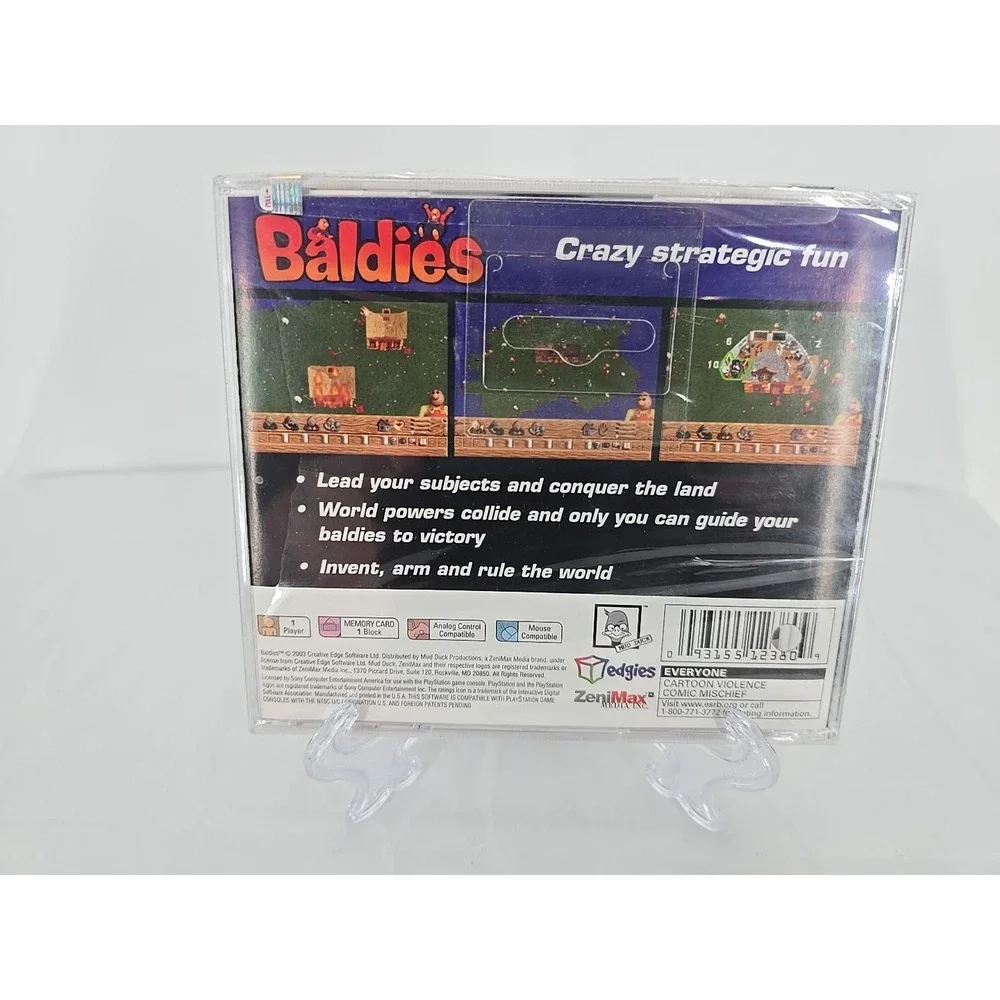 Baldies Bethesda Zenimax Sony Playstation‎ 1 PS1 Brand NEW SEALED!